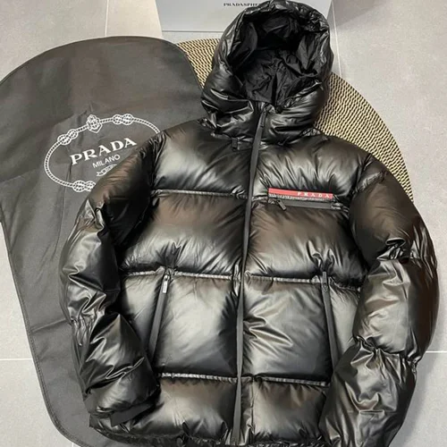 Prada 羽绒服奢华男士保暖夹克 S-2XL