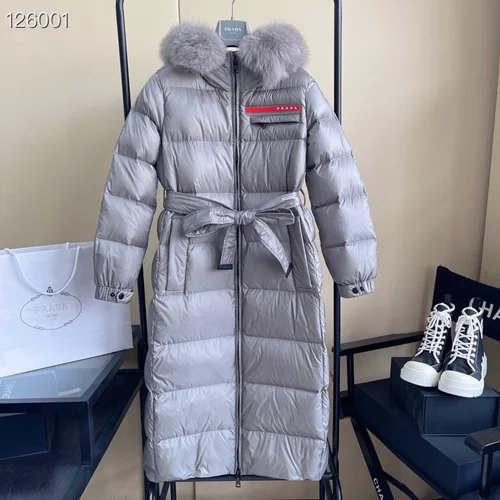 Prada 羽绒服奢华男士保暖夹克 S-XL