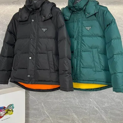 Prada 羽绒服奢华男士保暖夹克 48-56