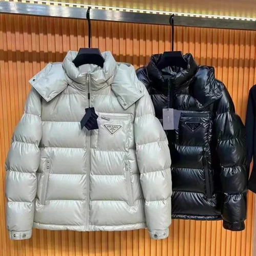 Prada 羽绒服奢华男士保暖夹克 48-56