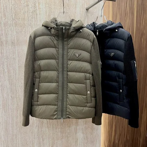Prada 羽绒服奢华男士保暖夹克 48-56