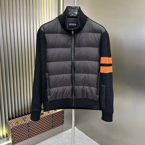 Zegna 羽绒服奢华男士保暖夹克 M-3XL