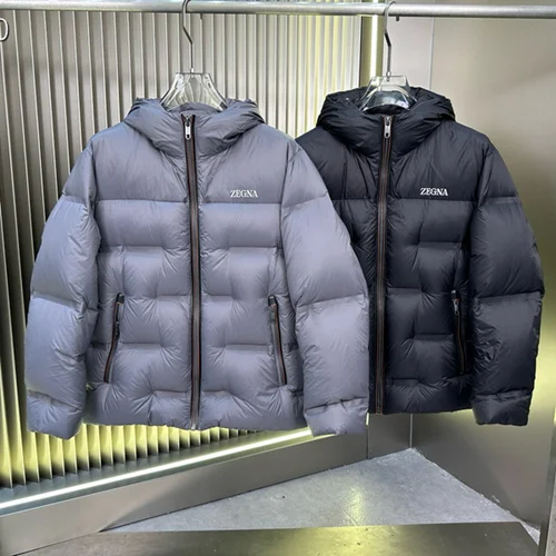 Zegna 羽绒服奢华男士保暖夹克 M-3XL